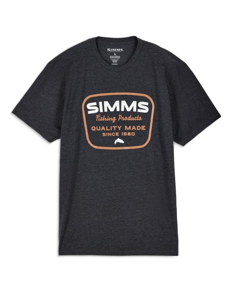 Stamp Lock T-shirt Charcoal Heather