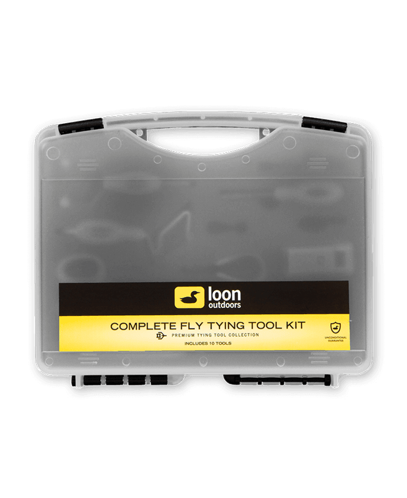 Complete Fly Tying Tool Kit - Black