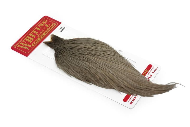 Whiting Pro Grade Cape White dyed Medium Dun view 2