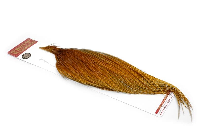 Whiting Bronze 1/2 Cape Barred Dark Ginger view 1