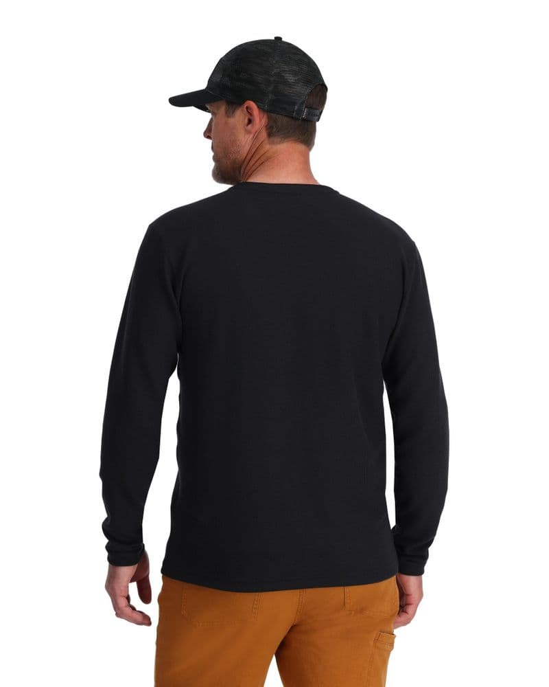 Highline Henley Black view 5