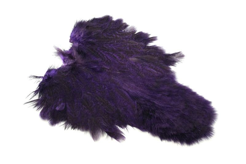 Coq De Leon Hen SH/C Speckled dyed Purple view 4