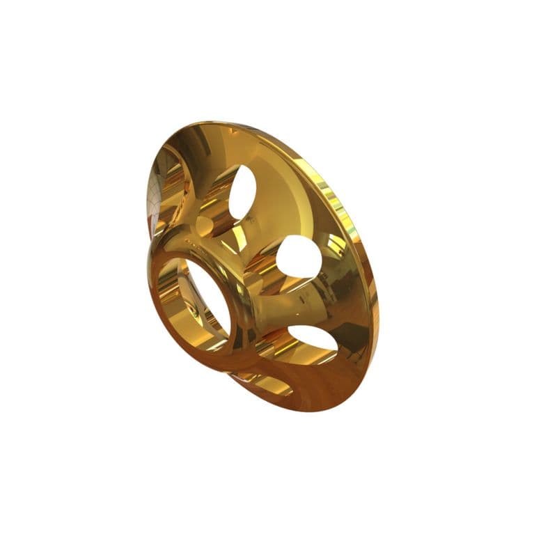 Ultra Sonic Discs M 9mm Gold Met view 2