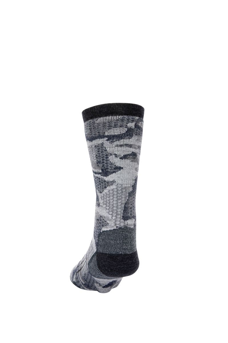 Wms Merino Midweight Hiker Sock Hex Flo Camo Admiral view 2