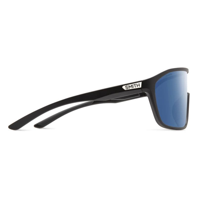 Boomtown Matte Black Polar Blue Mirror view 3