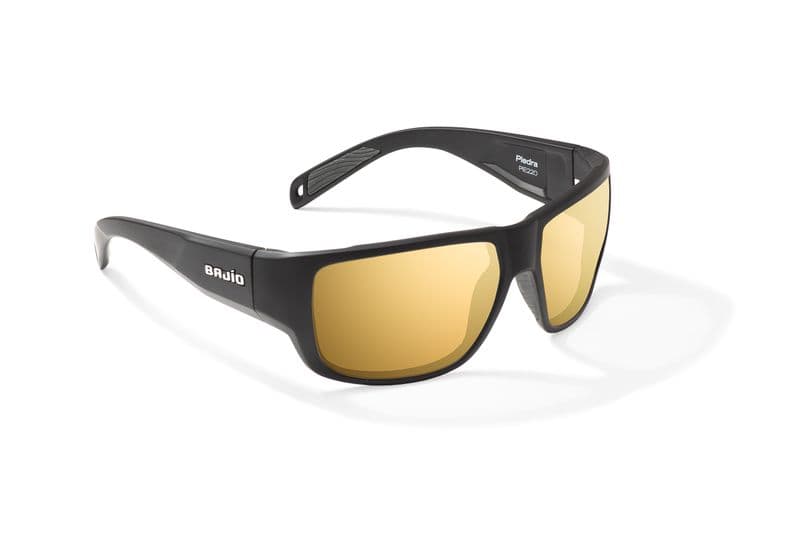 Piedra Black Matte Yellow Mirror Glass view 2
