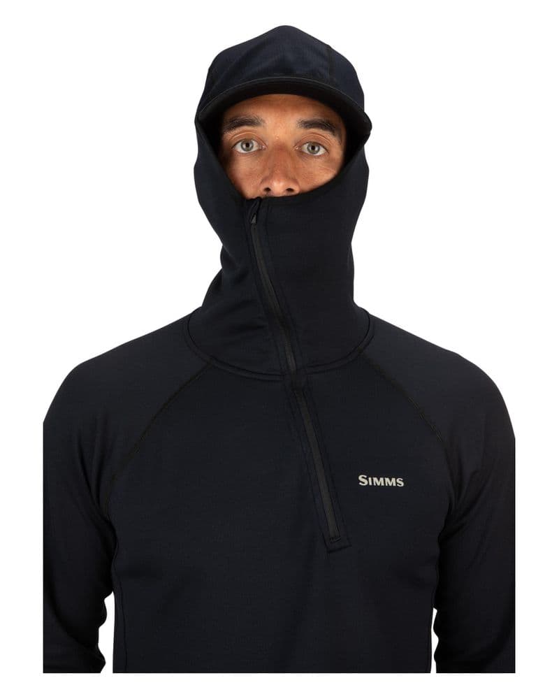Heavyweight Baselayer Hoody Black view 8
