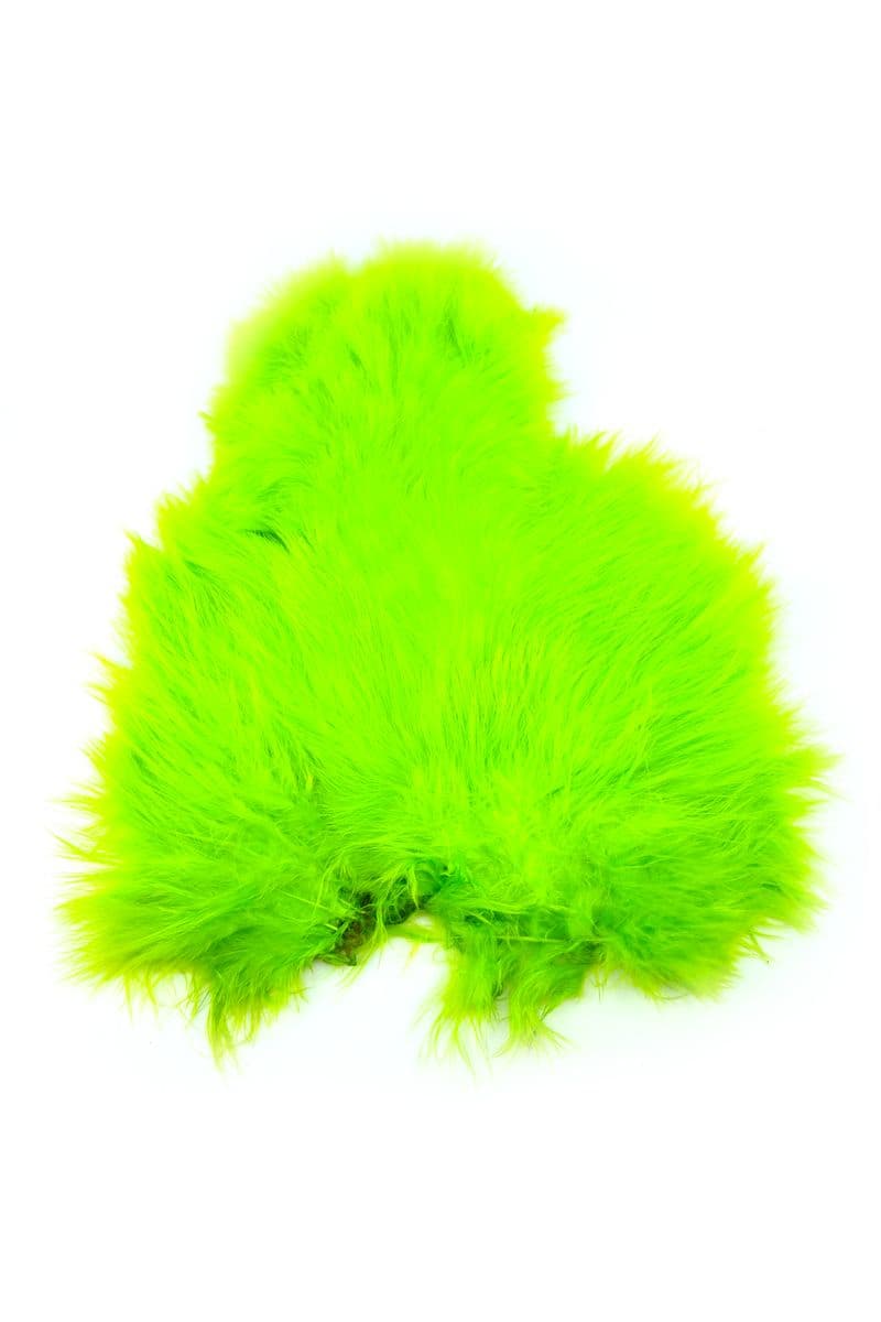 Spey SH/C White dyed Fl. Green Chartreuse view 3