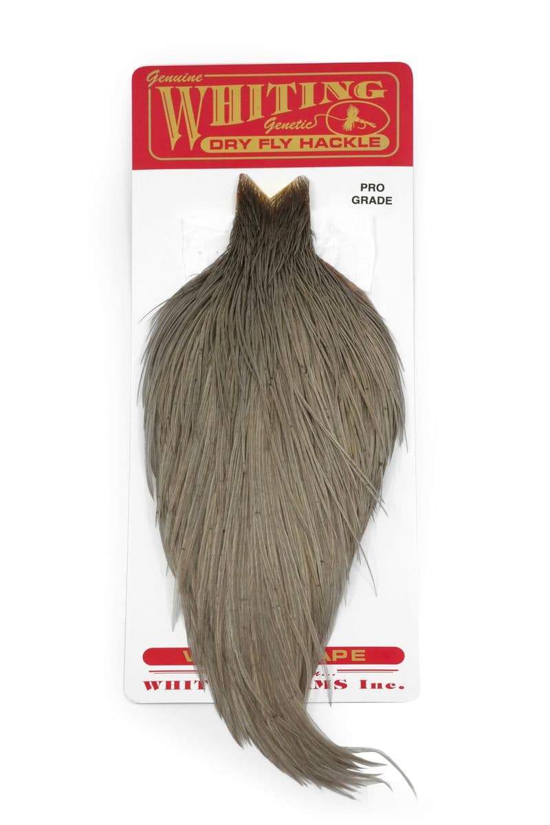 Whiting Pro Grade Cape White dyed Medium Dun view 3