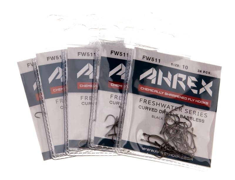 FW511 Curved Dry Hook Barbless # view 4