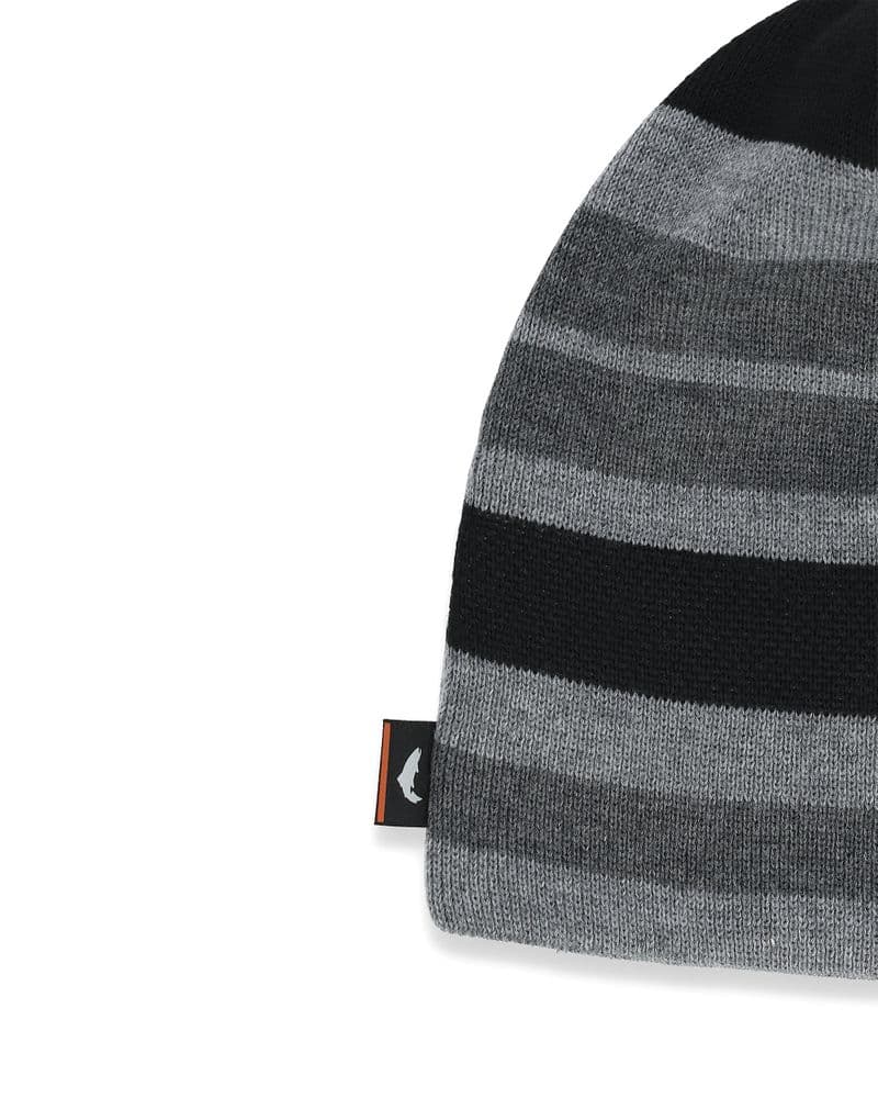 Everyday Beanie Carbon Stripe view 1