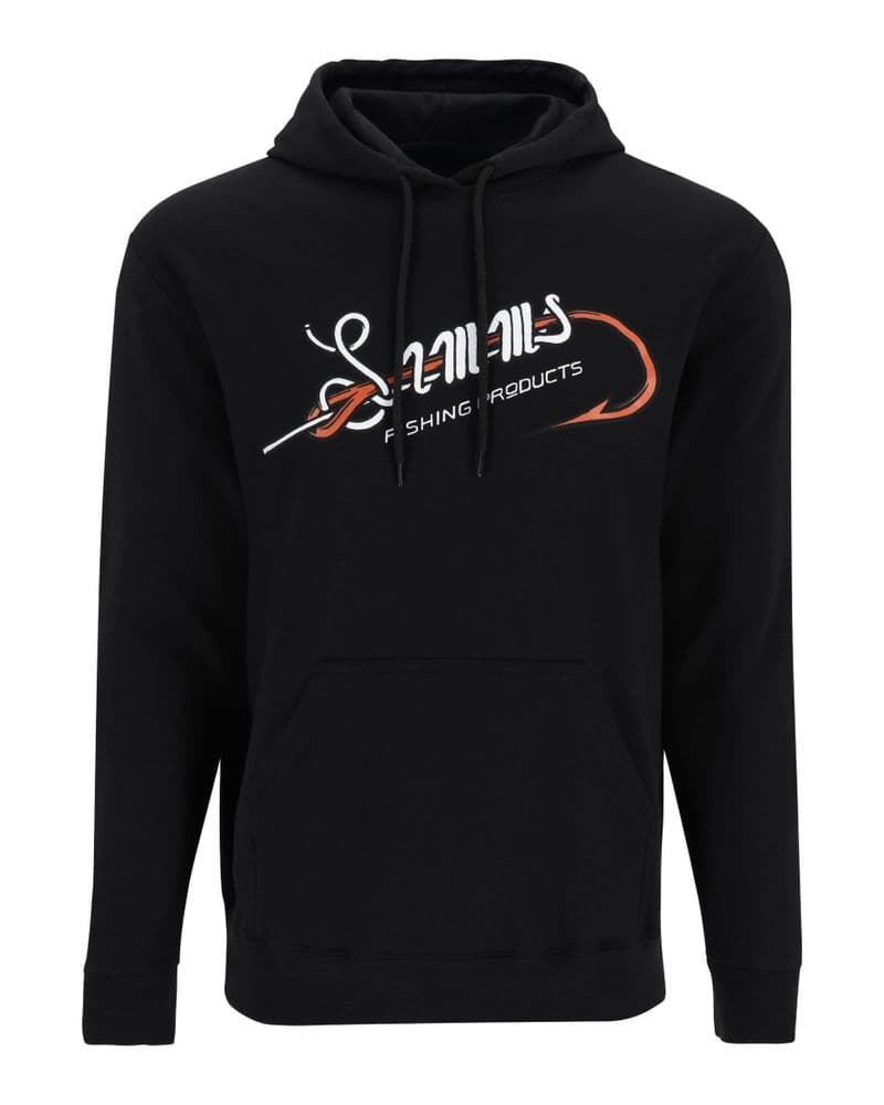 Hook and Loop Hoody Black view 1