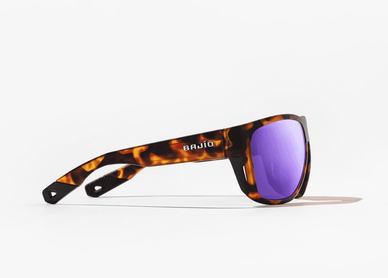 Las Rocas Brown Tort Matte Violet Mirror PC view 3