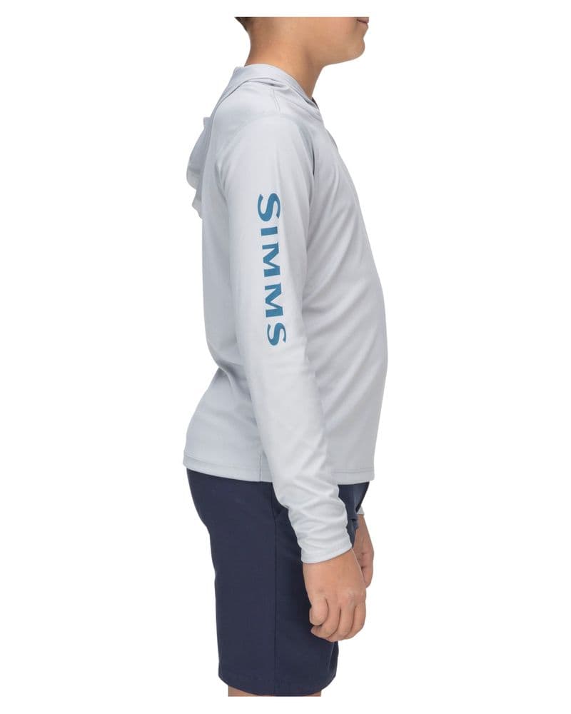 Kid's Solar Tech Hoody Sterling view 4