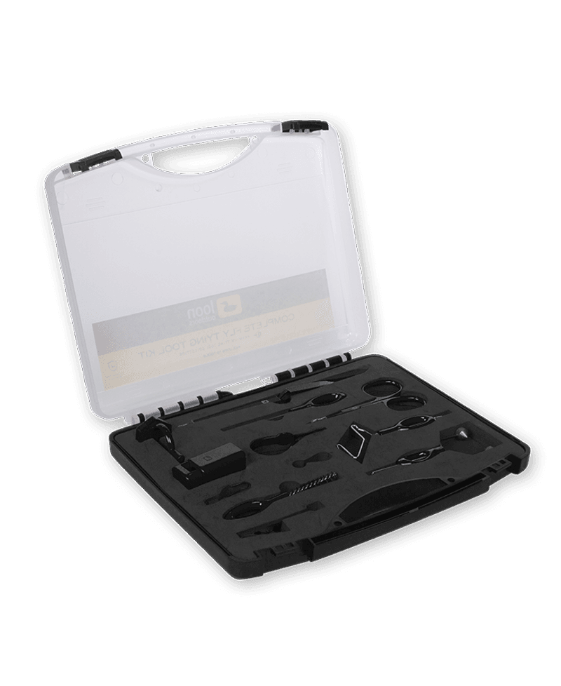 Complete Fly Tying Tool Kit - Black view 2