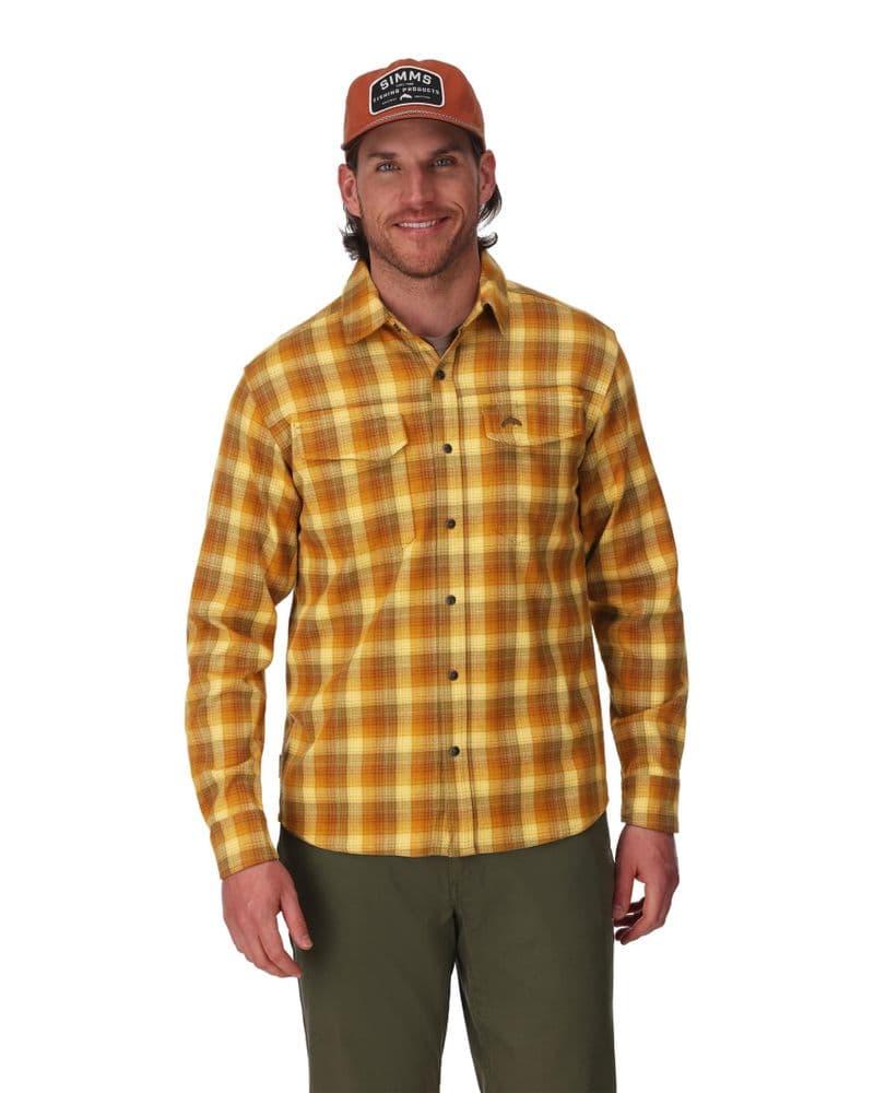 Gallatin Flannel Shirt Kennebec Pld Sandbar view 3