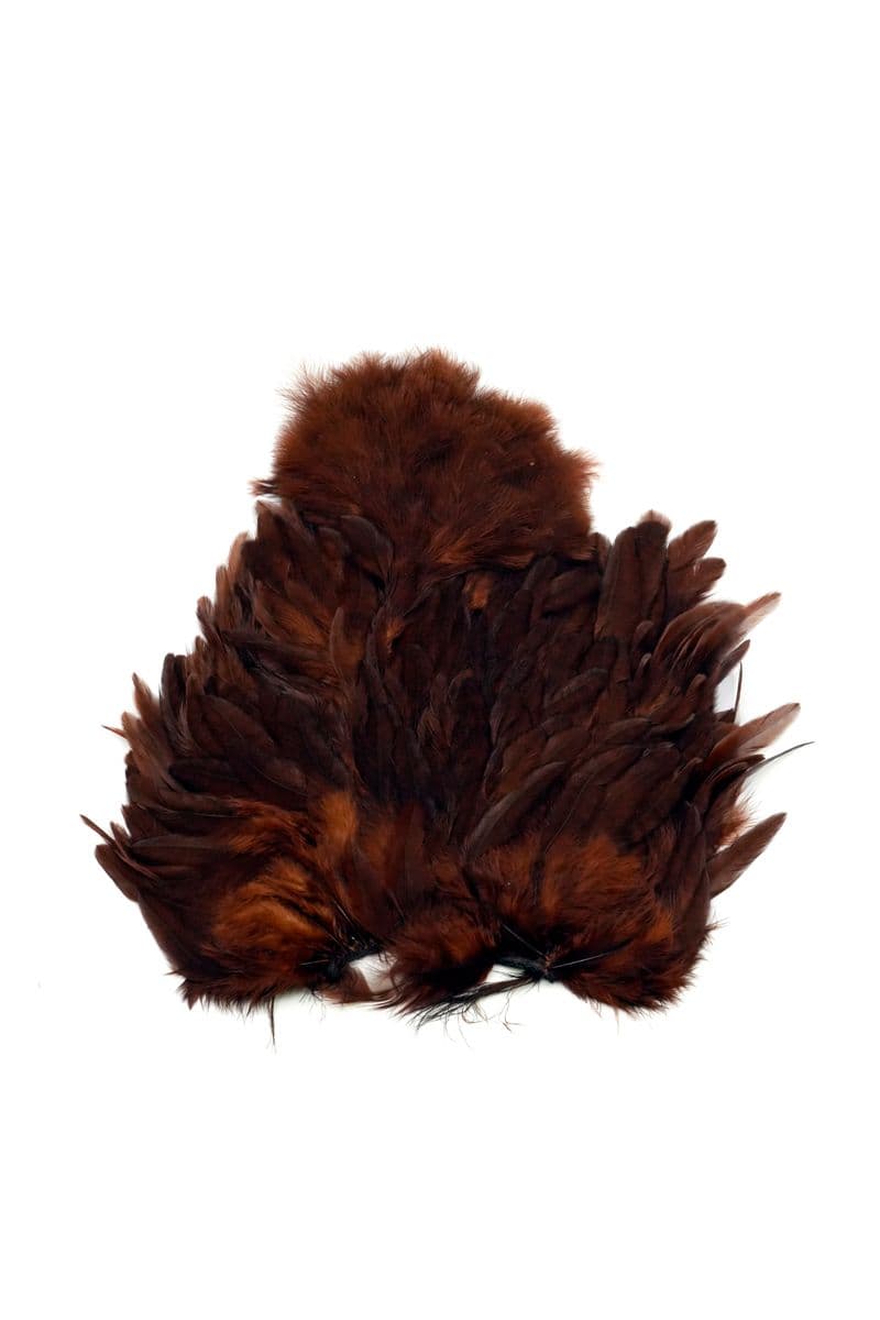 Whiting Rooster SH/C White dyed Coachman Brown view 3