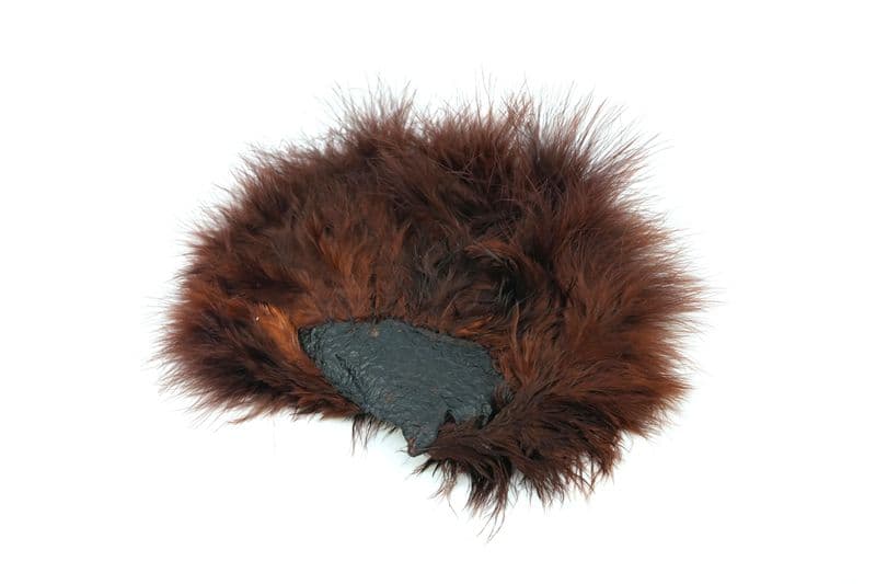 Super 'Bou White dyed Coachman Brown view 2