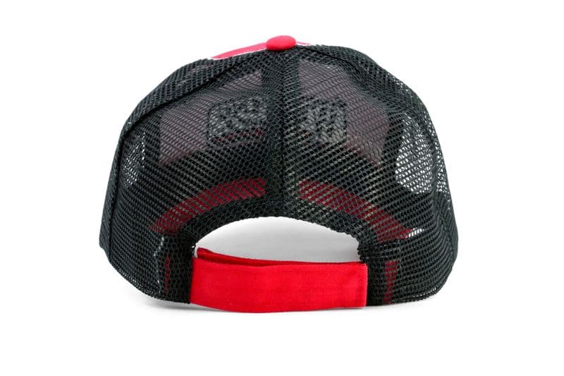 Whiting Farms Mesh Cap Red/Black view 3