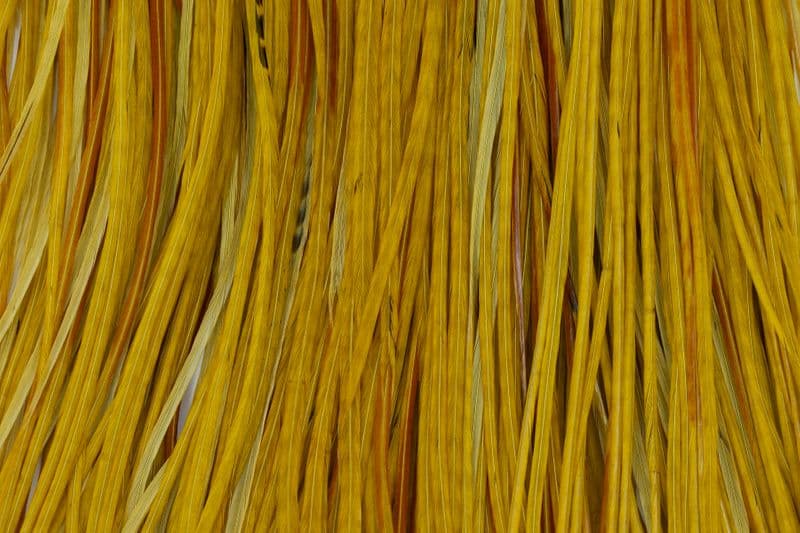 Whiting Bronze Saddle White dyed Golden Olive view 1