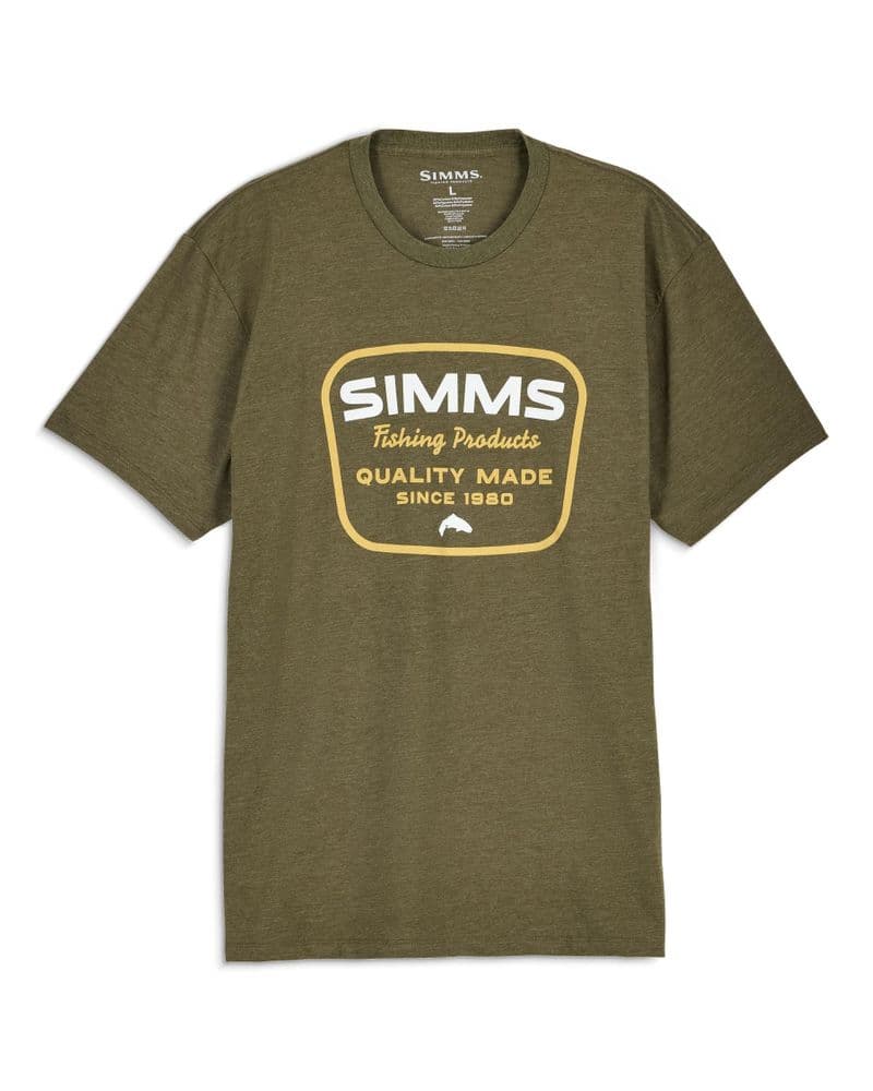 Stamp Lock T-shirt Military Heather