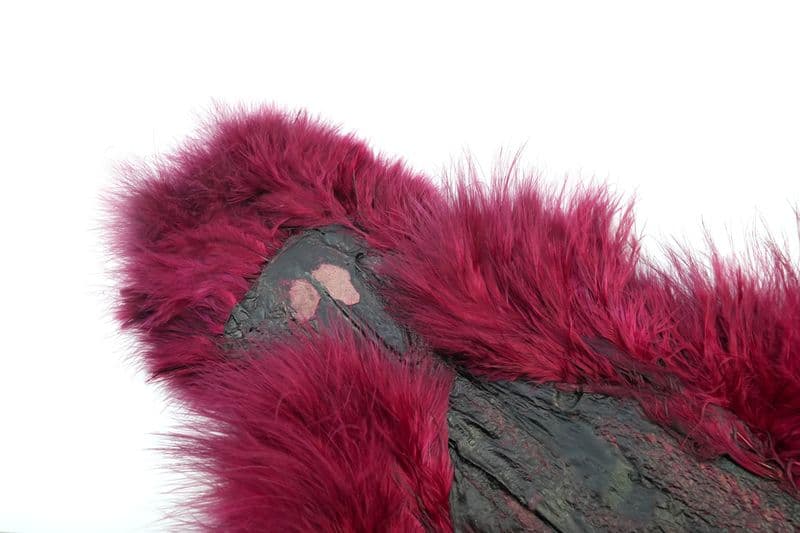 Spey SH/C White dyed Claret view 1