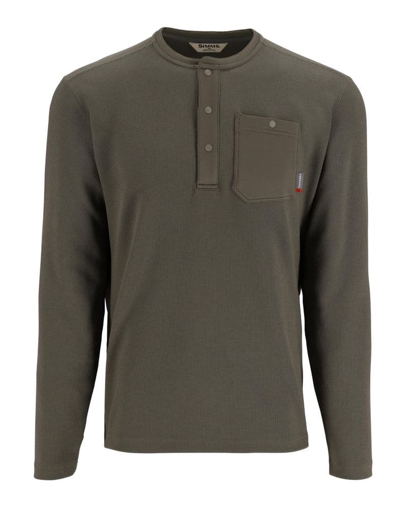 Highline Henley Smokey Olive view 2