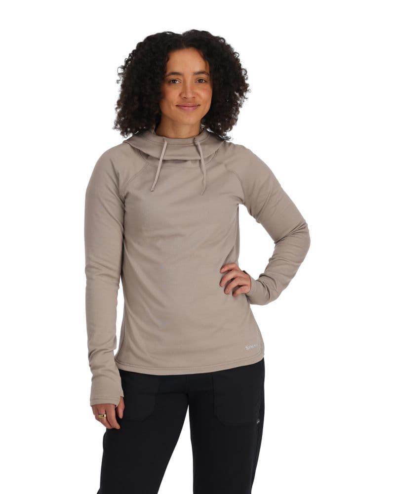 Wms Heavyweight Baselayer Hoody Dolomite view 4