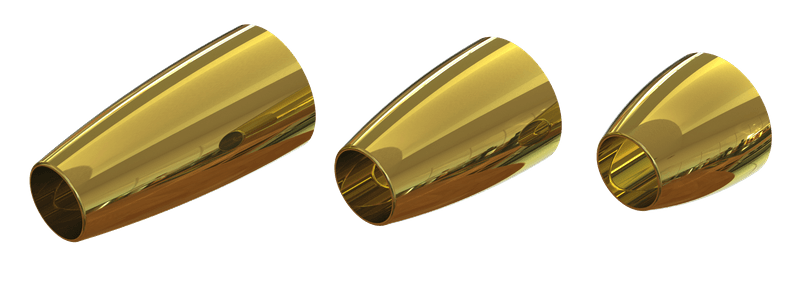 Bullet Weights L (8mm) Gold view 1