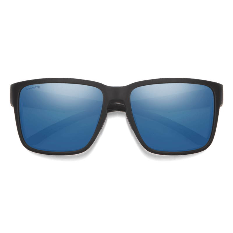 Emerge Matte Black Polar Blue Mirror view 2