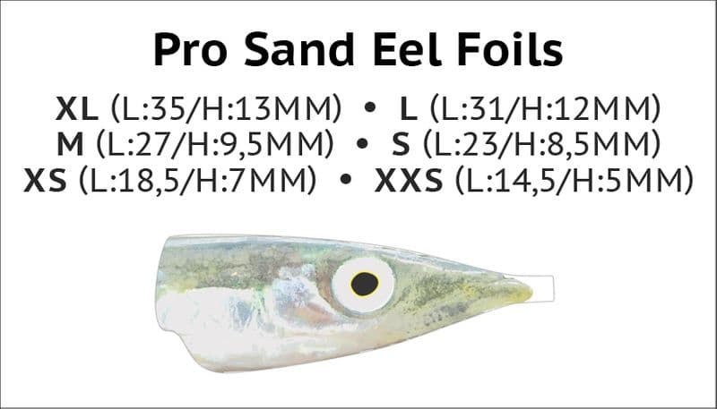 Sandeel Foils Sand Eel view 4