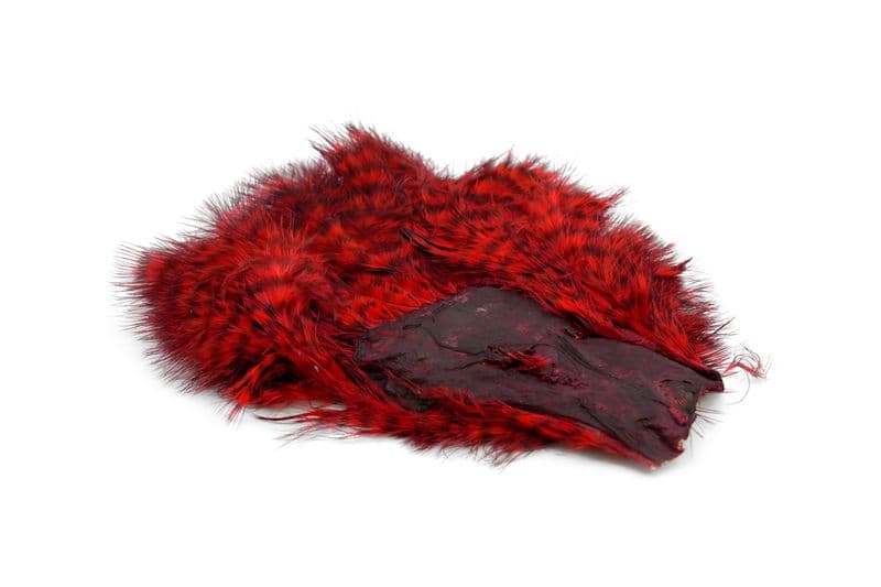 Chickabou Patch Grizzly dyed Red view 3