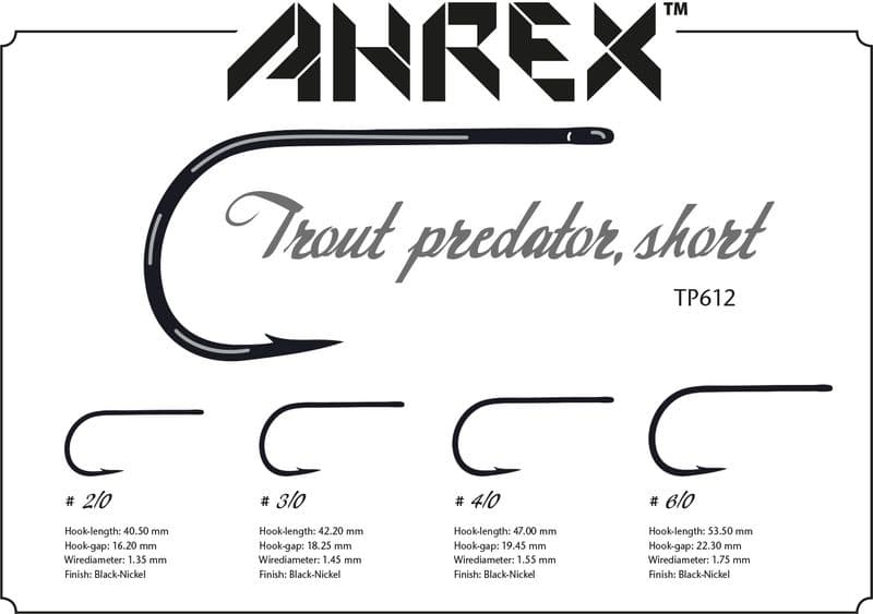 TP612 Trout Predator Streamer short # view 4