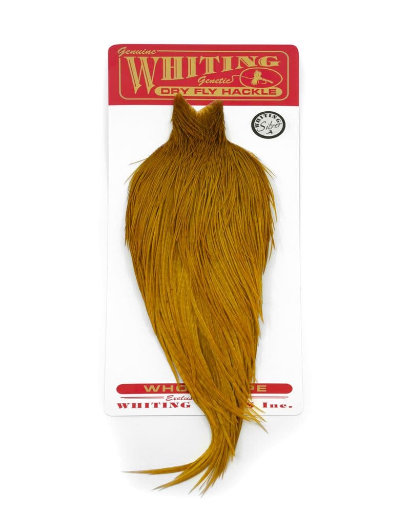 Whiting Silver Cape White dyed Olive view 3