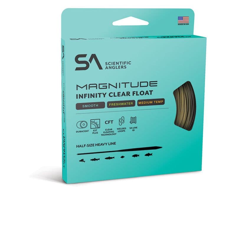 Magnitude Smooth Infinity Buckskin/Clear Head view 2