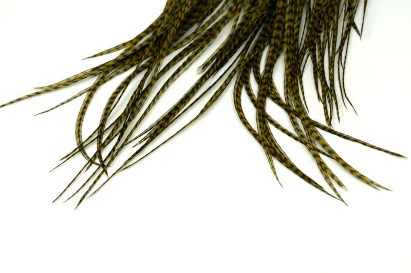 Whiting Silver Saddle Grizzly dyed Dark Olive view 5
