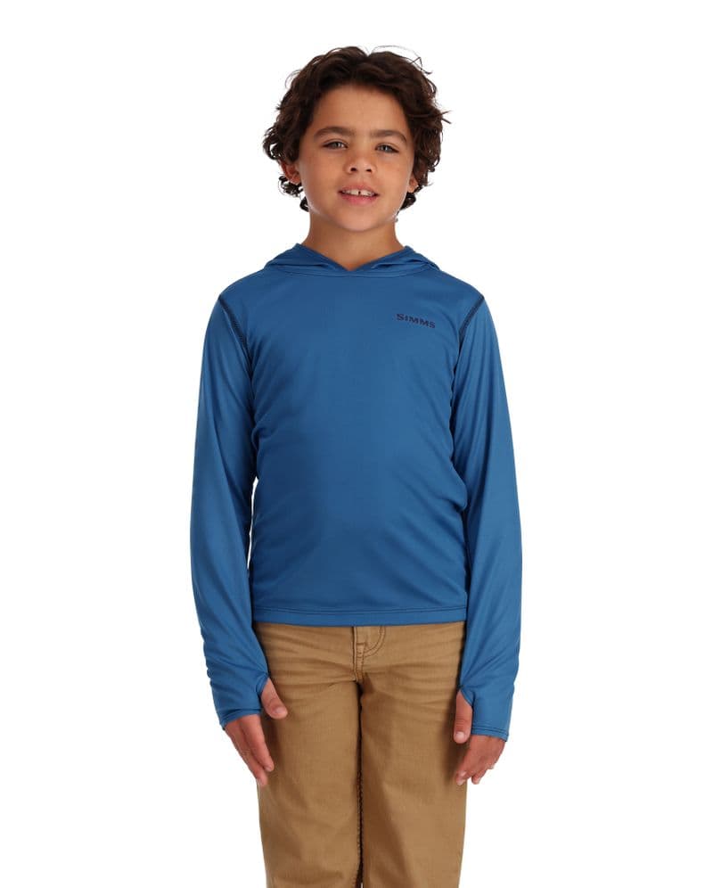 Kid's Solar Tech Hoody Nightfall view 3