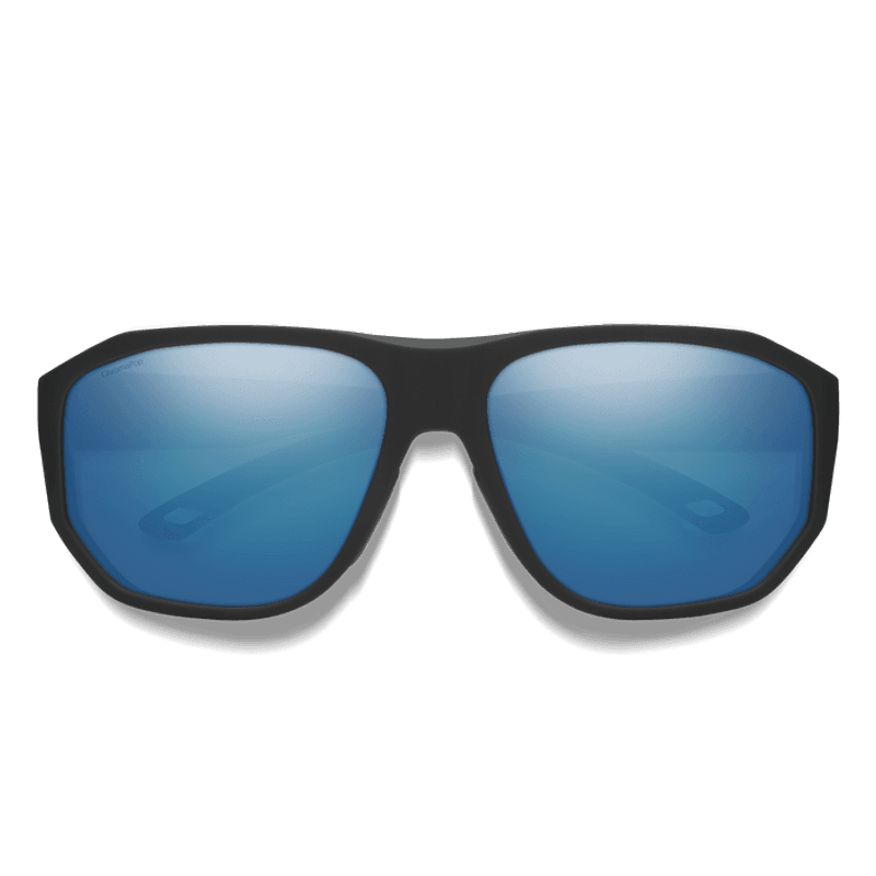 Outrigger Matte Black Polar Blue Mirror view 2