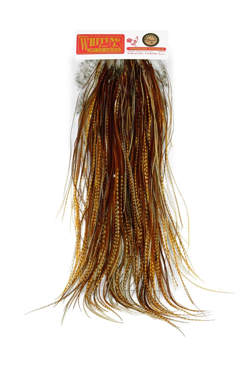 Whiting Bronze Midge Saddle Barred Dark Ginger view 3