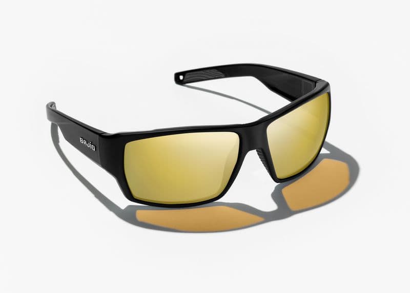Vega Black Matte Yellow Mirror Glass view 1