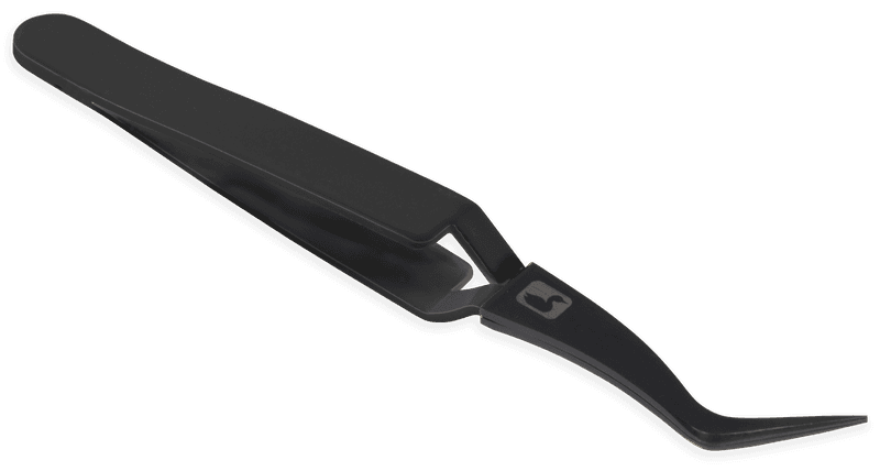 Micro Tip D-Loop Tweezer - Black view 2