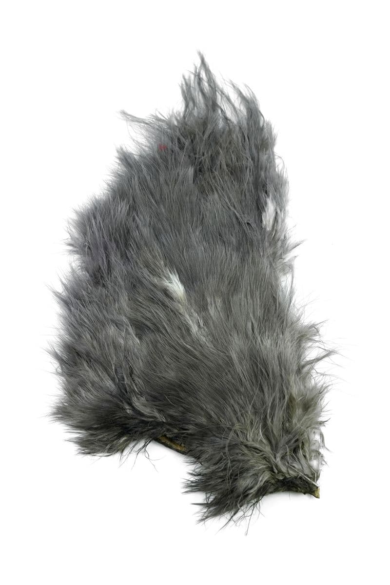 Mini Bird Fur White dyed Dark Dun view 3