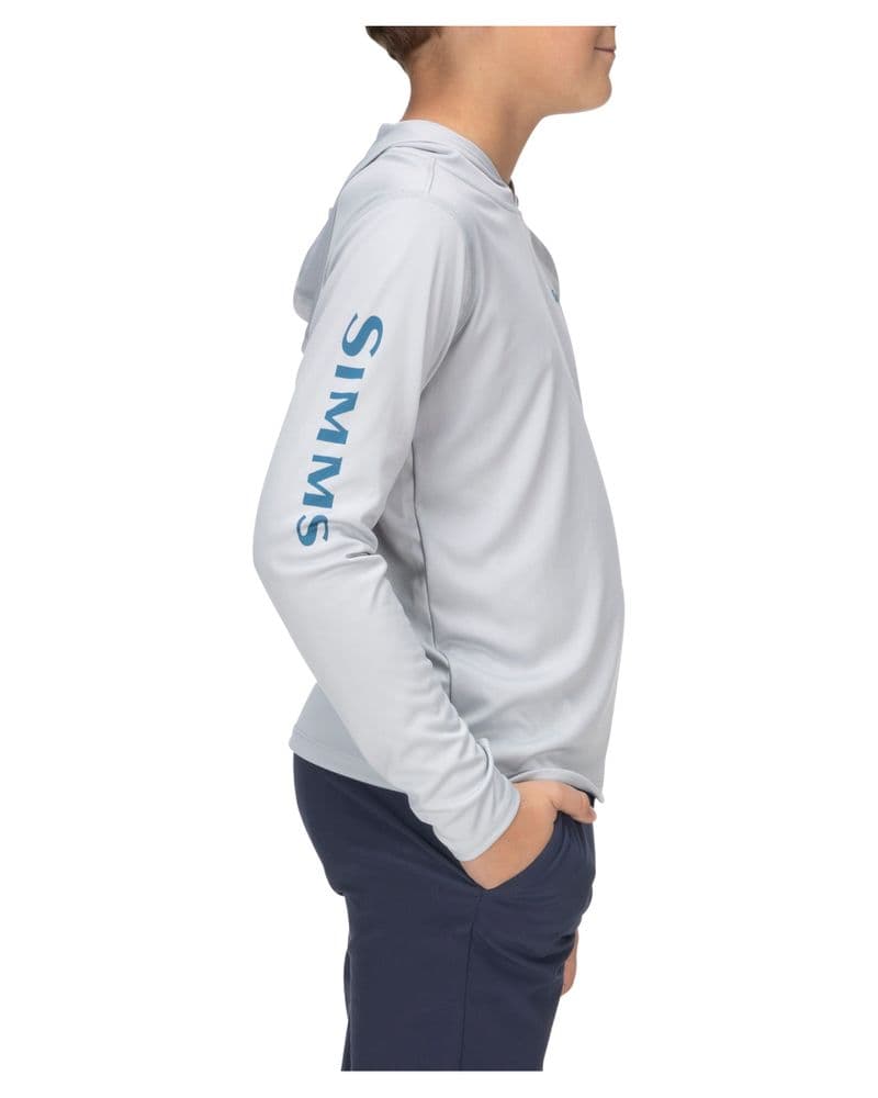 Kid's Solar Tech Hoody Sterling view 3