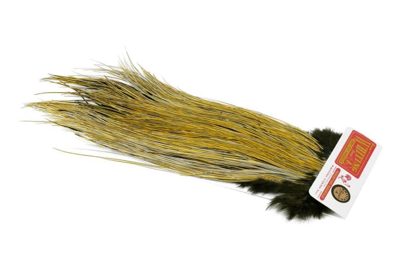 Whiting Bronze Midge Saddle Badger view 2