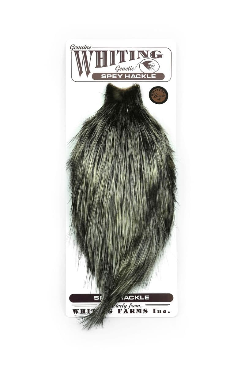 Spey Hackle Rooster Cape Bronze Unique Variant view 3