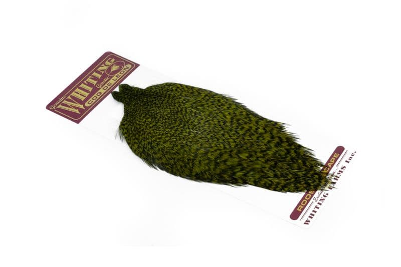 Coq de Leon Cape Grizzly dyed Olive view 2