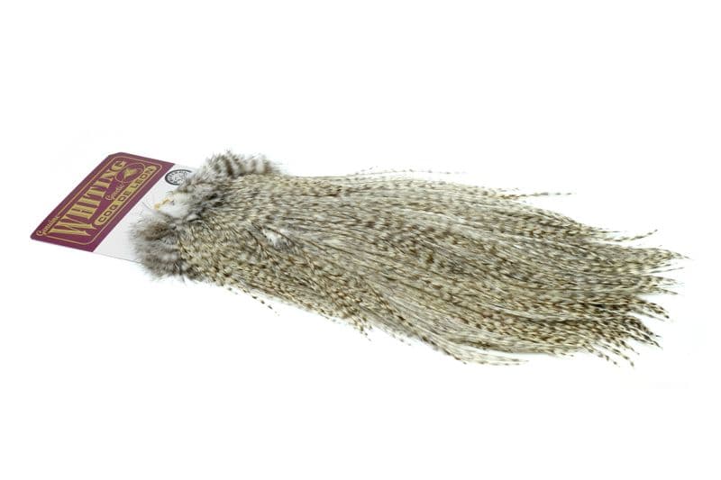 Coq de Leon Silver Saddle Grizzly dyed Pardo view 2