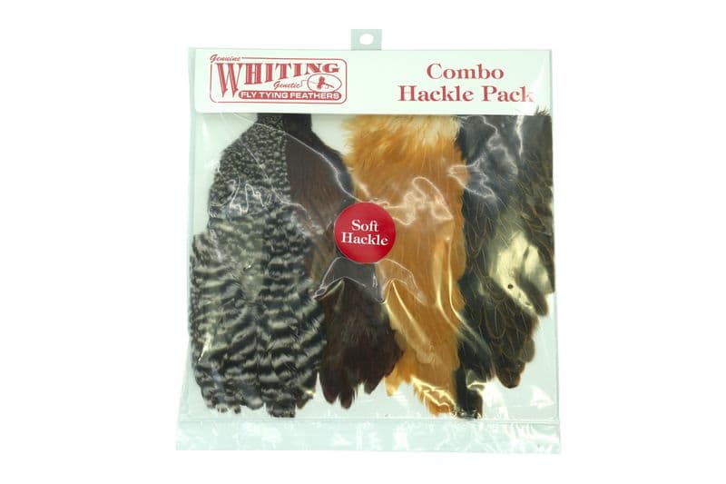 Introductory Soft Hackle Pack - 2 Half Capes/2 Half Saddles view 2