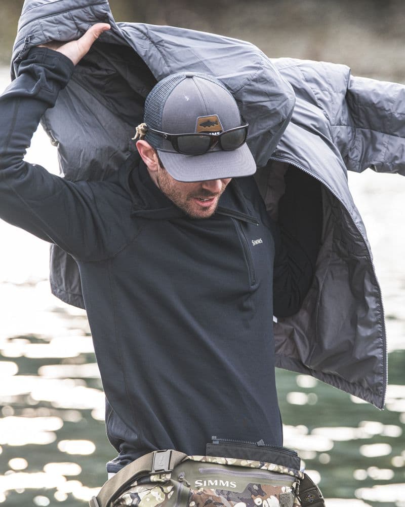 Fall Run Hoody Black view 1