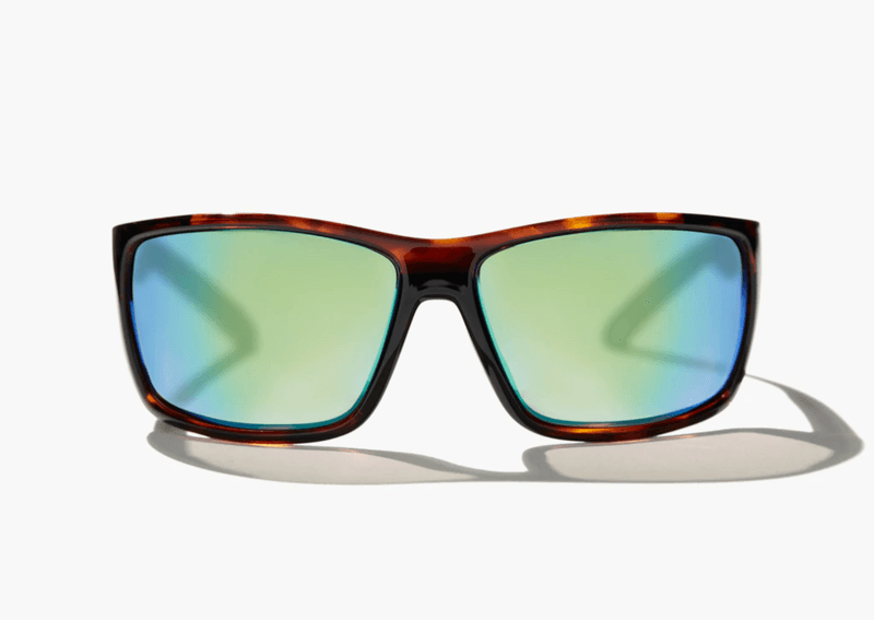Bales Beach Dark Tort Gloss Green Mirror Glass